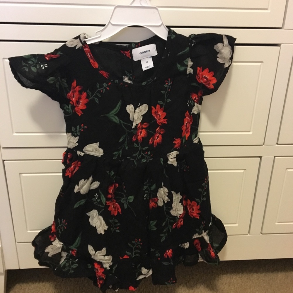 3/$12 Old Navy Toddler Floral Dress